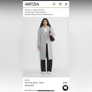 Aritzia The Only Coat